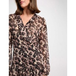 Vestido rleol animal print
