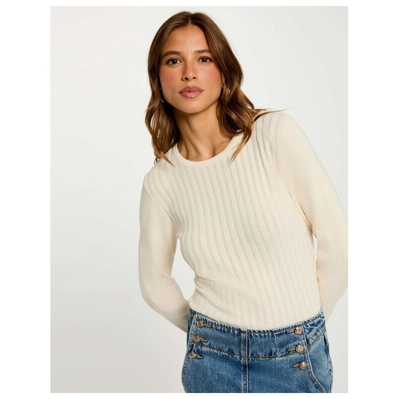 Jersey fino mnono marfil