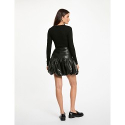 Jersey punto fino mnodi negro