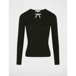 Jersey punto fino mnodi negro