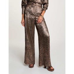 Pantalon estampado serpiente pjeng