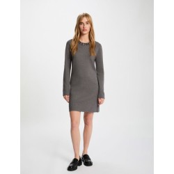 Vestido pto cuello joya rmcho