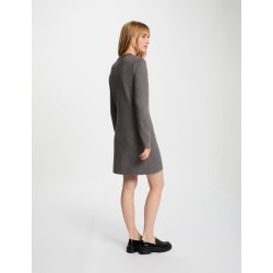 Vestido pto cuello joya rmcho