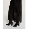 Falda plisada negra jrilox