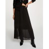 Falda plisada negra jrilox
