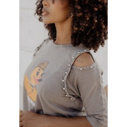 camiseta cut out patodalavida