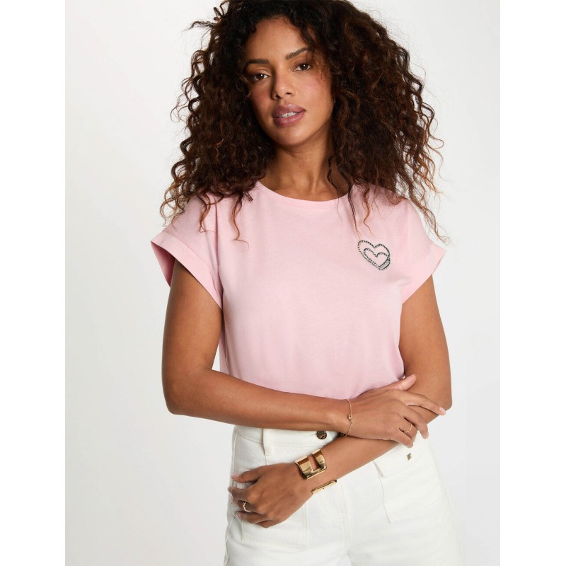 camiseta rosa dimoi
