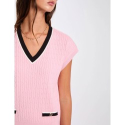 sueter pico rosa mpriva