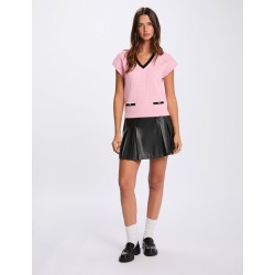 sueter pico rosa mpriva