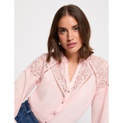 camisa rosa tnicole
