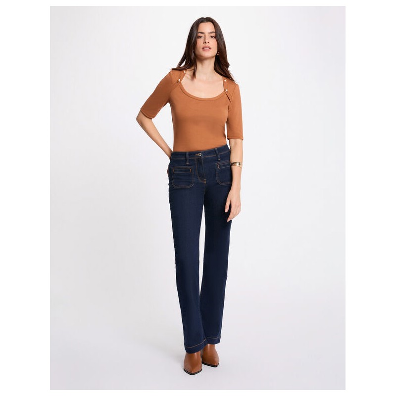 pantalón azul oscuro polasi