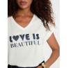 camiseta blanca dbeau