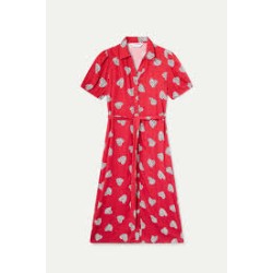 vestido midi hamony red