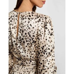 vestido rolda multicolor