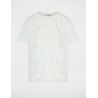 camiseta volantes blanca dupain