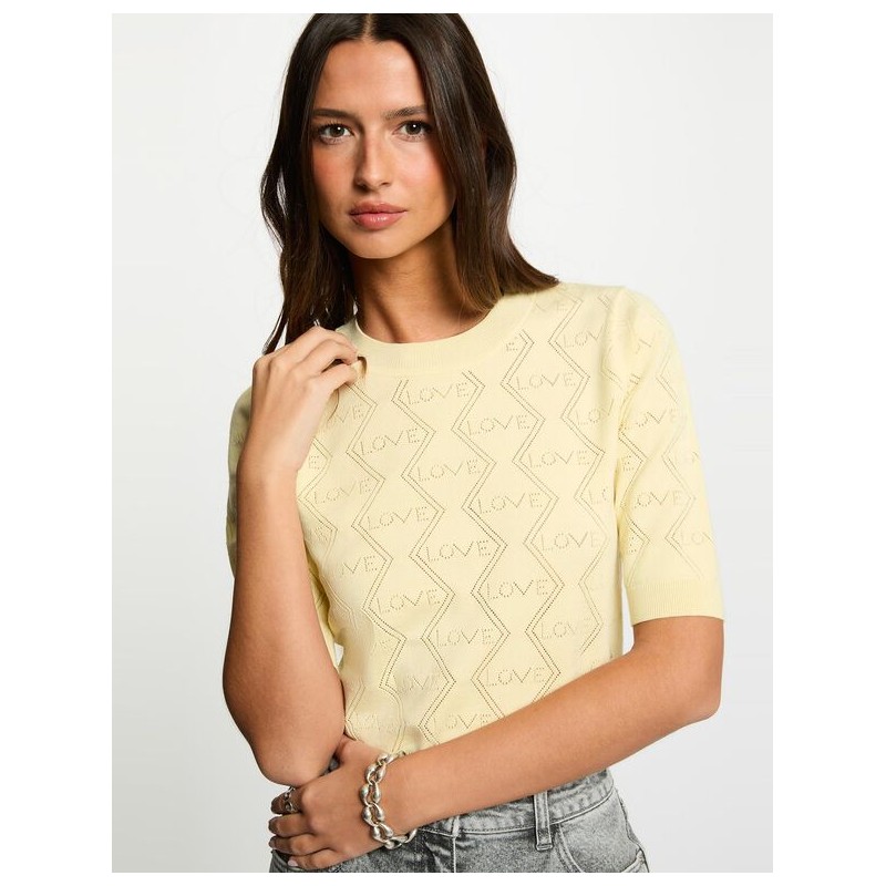 jersey mika amarillo pastel